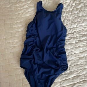 Motherhood Maternity swim suit, navy, size S